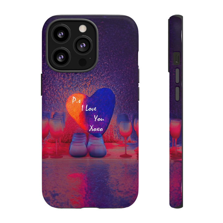 Cute Samsung Case | Cool Iphone Case | PS I love You - Heart, Samsung S24, S23, S22, S21, IPhone 15 Case | Iphone 14 Case, Iphone 13 Case - Studio40ParkLane