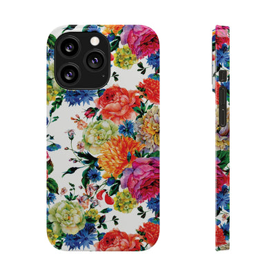 Slim Spring Flowers Gift for Her Cute Phone Cases for Iphone 16 Pro Max | iPhone 15 Case | iPhone 15 Pro Max Case, Iphone 14, 13, 12, 11, 10, 8, 7 - Studio40ParkLane