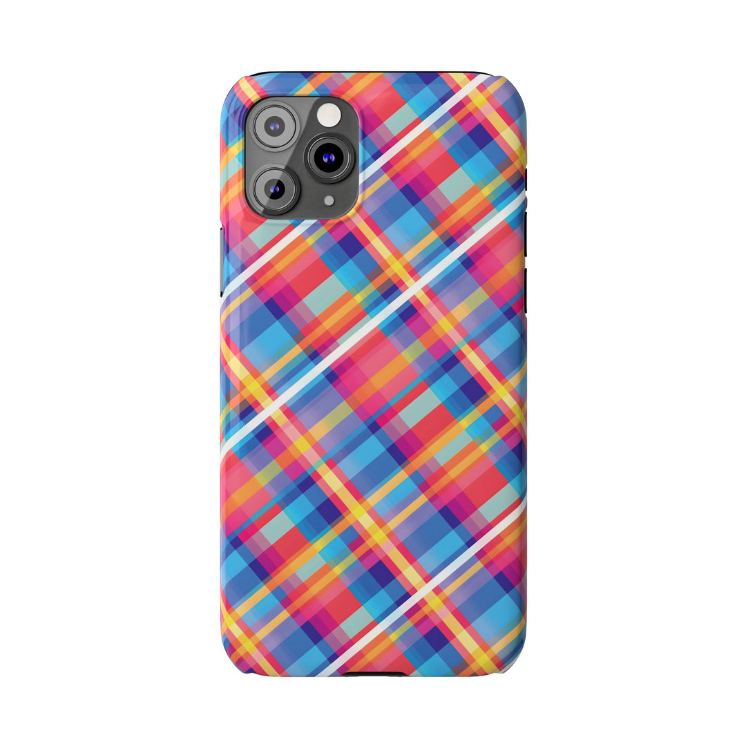 Slim Checkered Plaid Gift for Her Cute Phone Cases for Iphone 16 Pro Max | iPhone 15 Case | iPhone 15 Pro Max Case, Iphone 14, 13, 12, 11, 10, 8, 7 - Studio40ParkLane