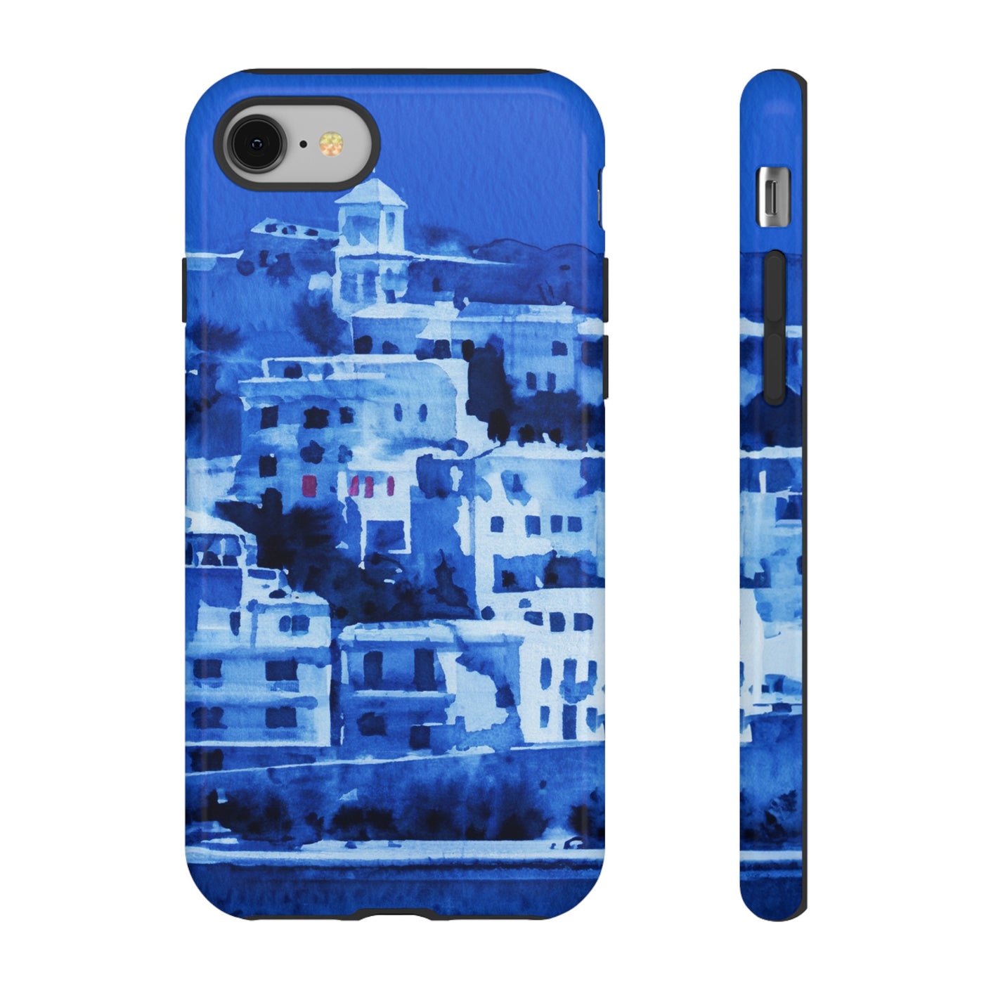 Impact Resistant, Greece House, Cute Phone Cases for Samsung S24, S23, S22, S21, IPhone 15 pro Iphone 14 pro Iphone 13 IPhone 12 Iphone 11