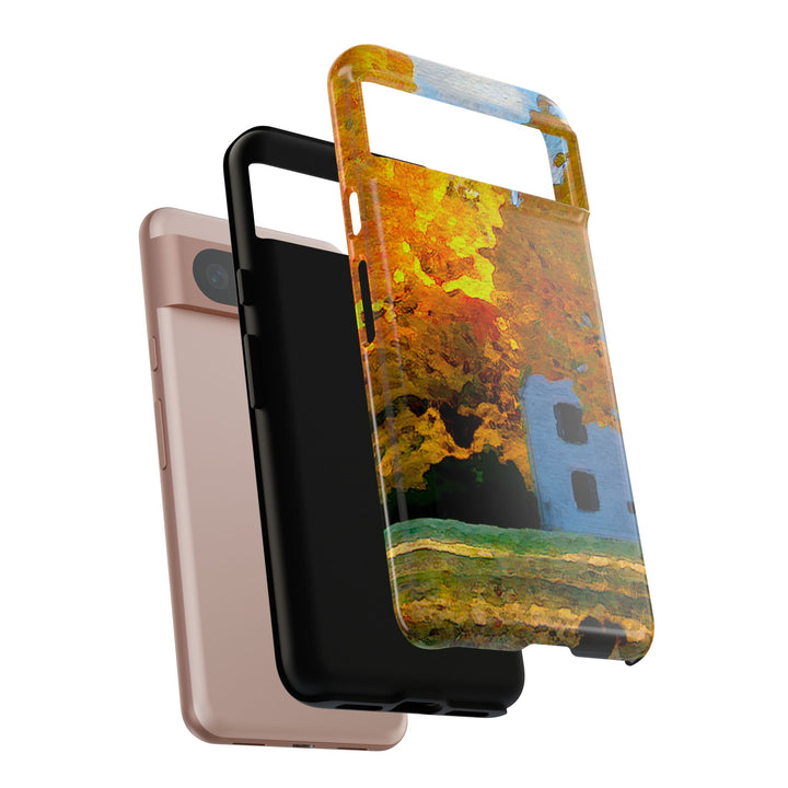 Impact Resistant, Fall Leaves Watercolor, Cute Phone Cases for Samsung S24, S23, S22, S21, IPhone 15 pro Iphone 14 pro Iphone 13 IPhone 12 Iphone 11 - Studio40ParkLane