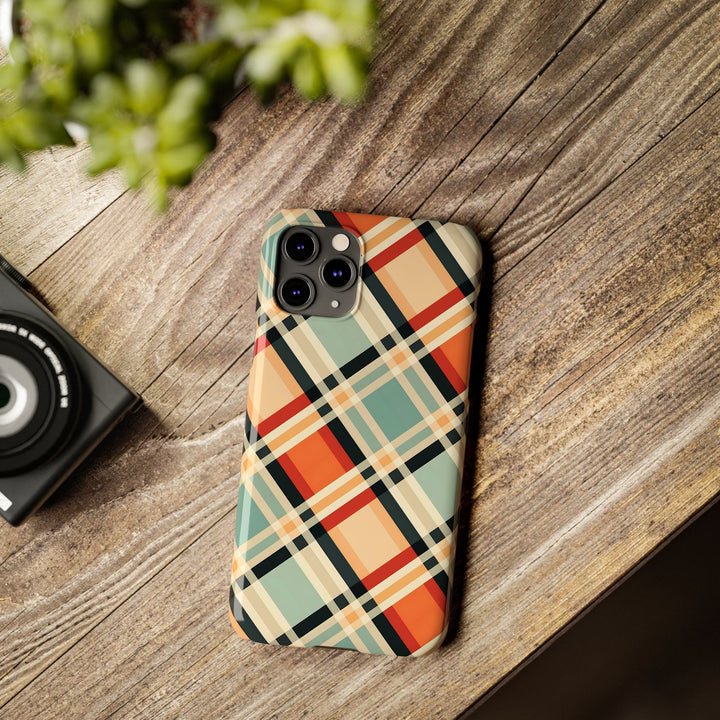 Slim Checkered Plaid Gift for Her Cute Phone Cases for Iphone 16 Pro Max | iPhone 15 Case | iPhone 15 Pro Max Case, Iphone 14, 13, 12, 11, 10, 8, 7 - Studio40ParkLane