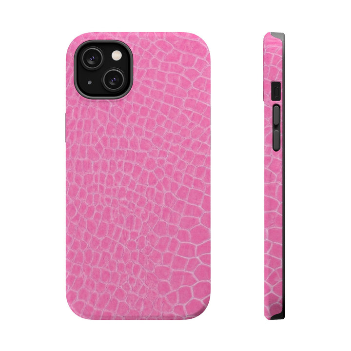 Non Leather Pink Color Pattern Magsafe Cute Phone Case for Iphone Gift for Her, | iPhone 15 Case | iPhone 15 Pro Max Case, Iphone 14, Iphone 14 Pro Max, Iphone 13, Iphone 16 - Studio40ParkLane