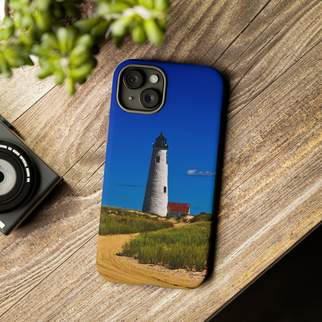 Cute IPhone Case | iPhone 15 Case | iPhone 15 Pro Max Case, Iphone 14 Case, Iphone 14 Pro Max Case IPhone Case for Art Lovers - Beach Lighthouse - Studio40ParkLane
