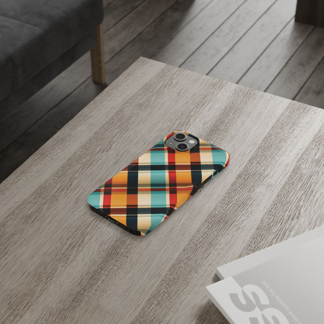 Slim Checkered Plaid Gift for Her Cute Phone Cases for Iphone 16 Pro Max | iPhone 15 Case | iPhone 15 Pro Max Case, Iphone 14, 13, 12, 11, 10, 8, 7 - Studio40ParkLane