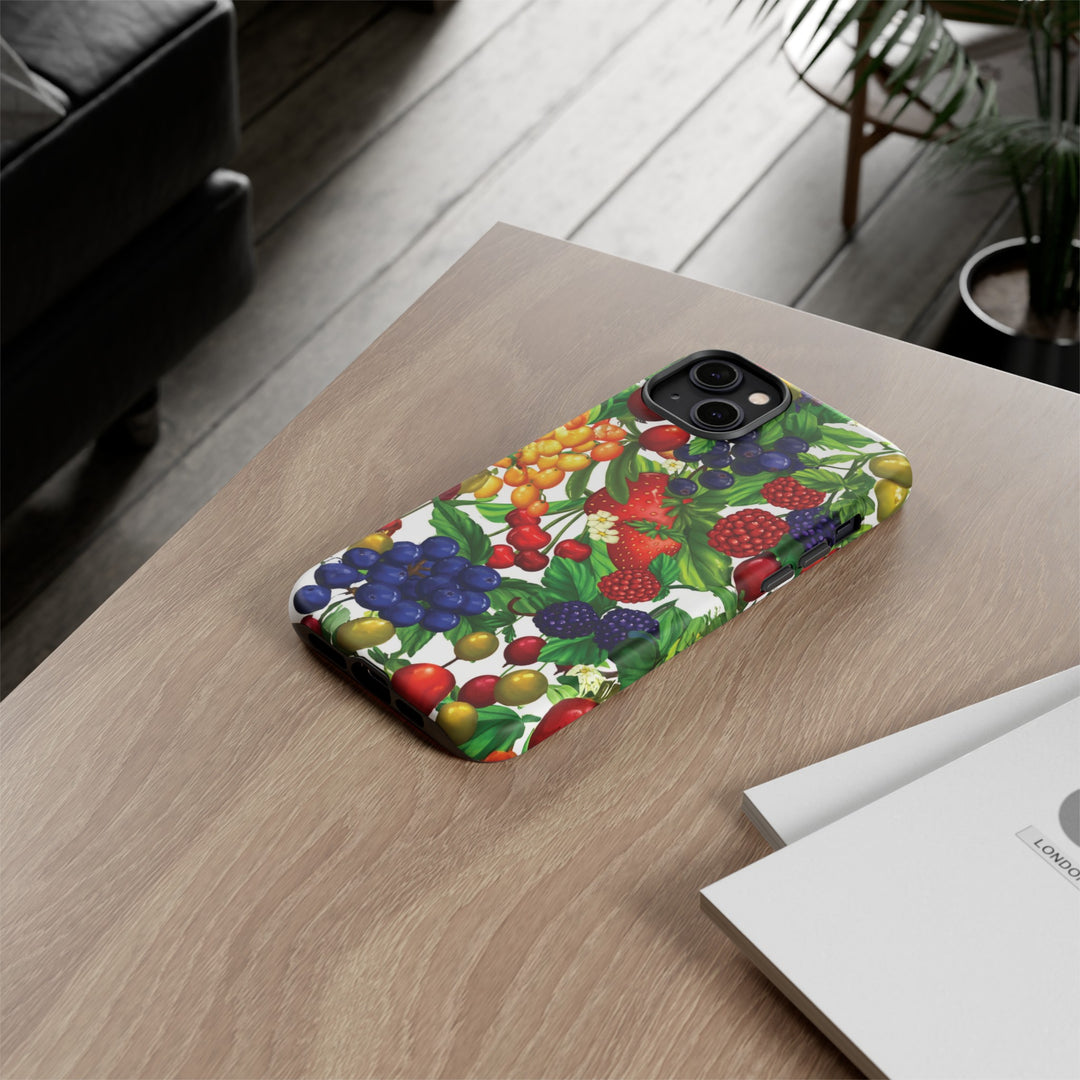 Cute Samsung Case | Cool Iphone Case | Summer Mixed Fruit, Samsung S24, S23, S22, S21, IPhone 15 Case | Iphone 14 Case, Iphone 13 Case - Studio40ParkLane