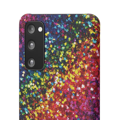 Snap Non-Glitter Muted Color Play on "Faux" Glitter Effect Cute Phone Cases for Samsung and Iphone, 16, 15, 14, S24, S23, S22, S21, S20, Plus and Ultra