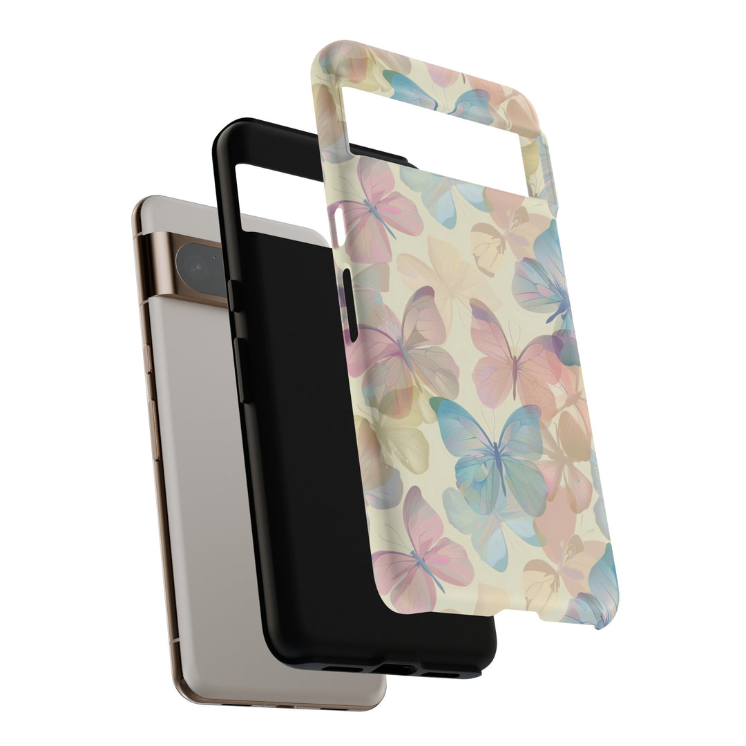 Cute Samsung Case | Cool Iphone Case | Summer Pastel Butterflies, Samsung S24, S23, S22, S21, IPhone 15 Case | Iphone 14 Case, Iphone 13 Case - Studio40ParkLane