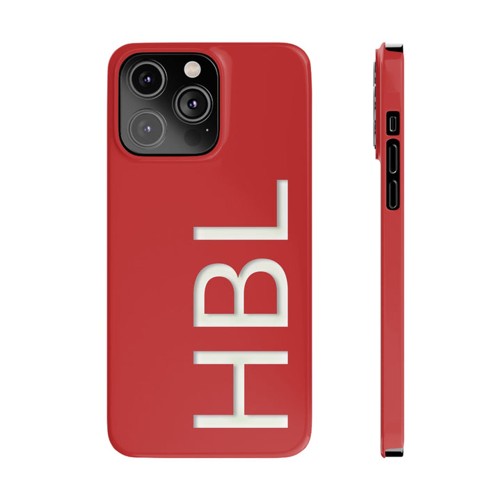 Slim Custom Personalized Red Gift for Her Cute Phone Cases for Iphone 16 Pro Max | iPhone 15 Case | iPhone 15 Pro Max Case, Iphone 14, 13, 12, 11, 10, 8, 7 - Studio40ParkLane