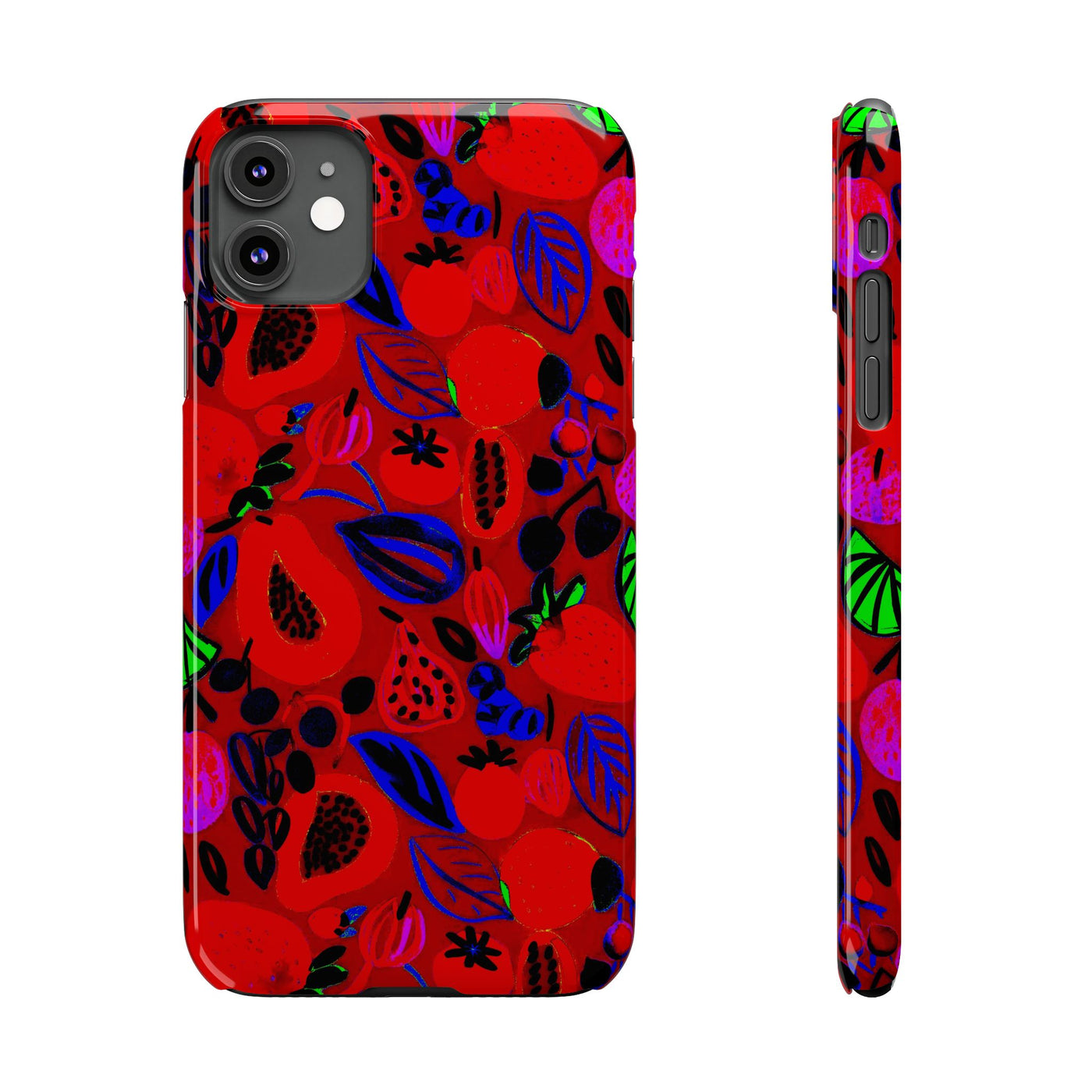 Slim Trendy Fall Fruit Gift for Her Cute Phone Cases for Iphone 16 | iPhone 15 Case | iPhone 15 Pro Max Case, Iphone 14, Iphone 14 Pro Max, Iphone 13, Slim