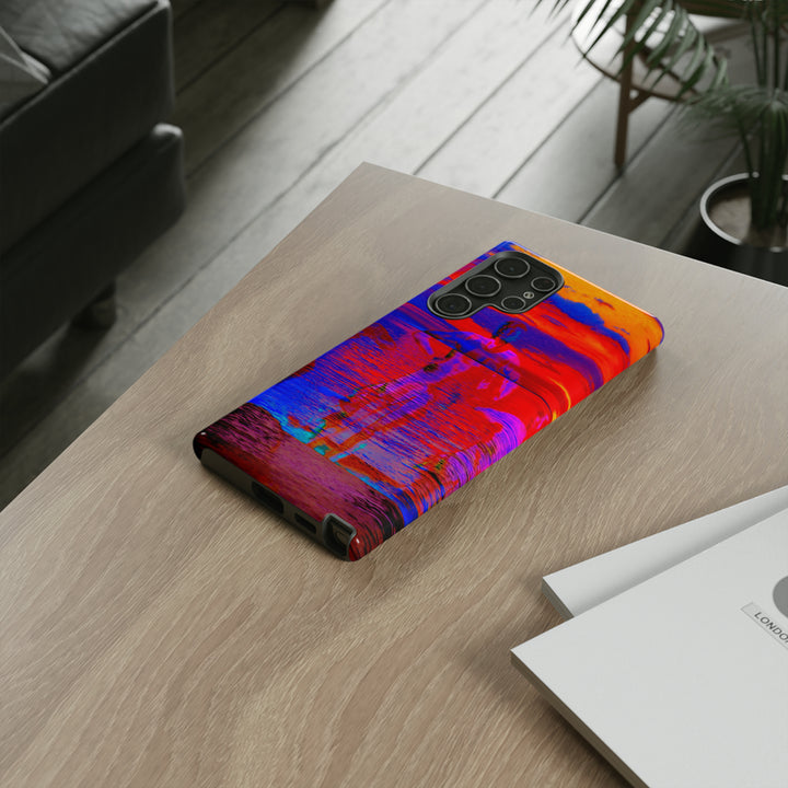 Cute Samsung Phone Case | Aesthetic Samsung Phone Case | Dance Sunset Colorful | Galaxy S23, S22, S21, S20 | Luxury Double Layer | Cool - Studio40ParkLane