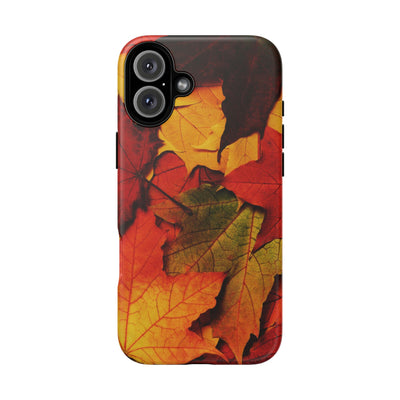 Autumn Fall Leaves Gift Cute Phone Case for, Samsung Galaxy S24, S23, S22, S21, IPhone 16 Case | Iphone 15, Iphone 14, IPhone 13 Case Mom Dad Gift