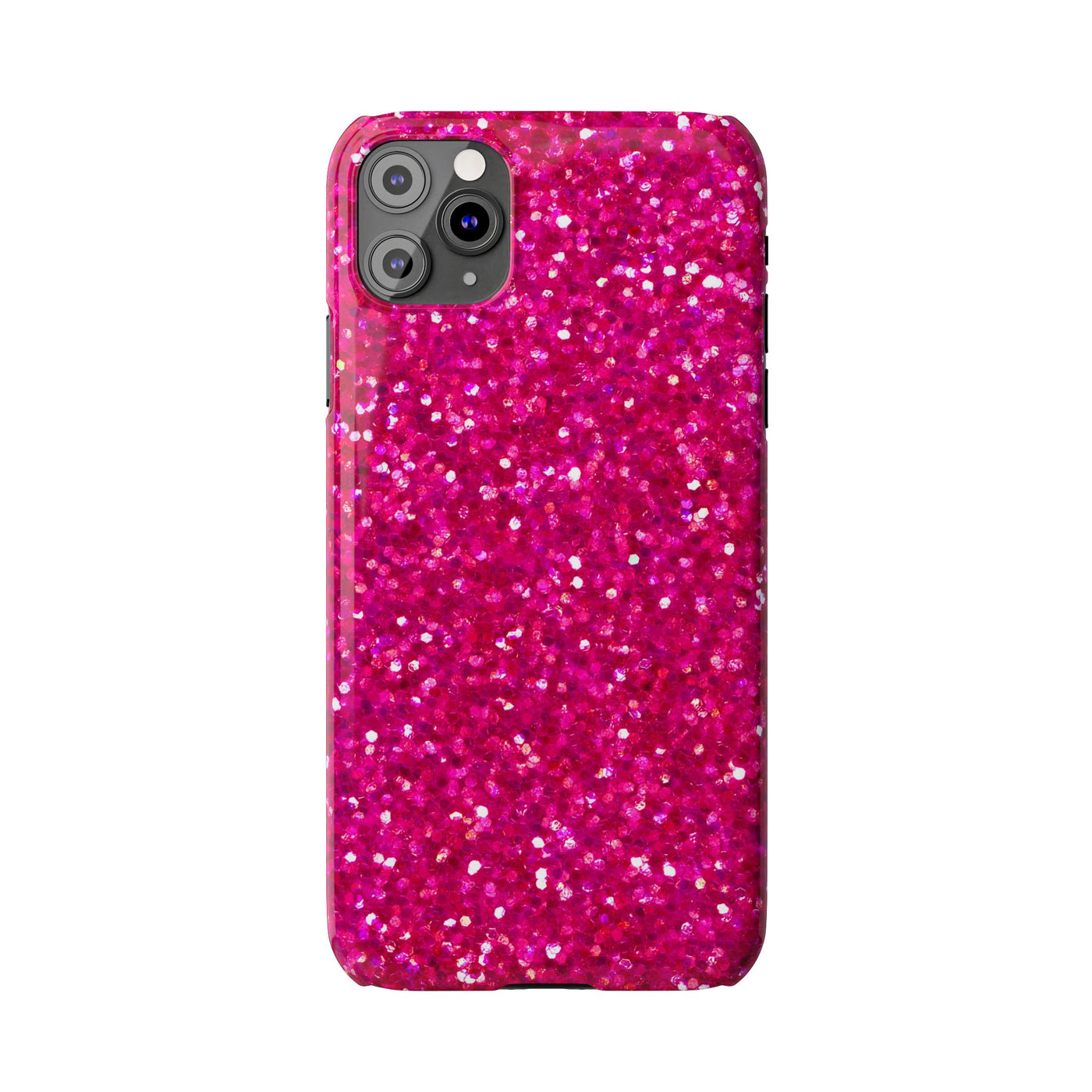 Slim Pink Glitter Cute Phone Cases for Iphone 16 Pro Max | iPhone 15 Case | iPhone 15 Pro Max Case, Iphone 14, Iphone 14 Pro Max, Iphone 13 12 11 8 7