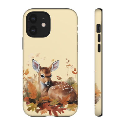 Autumn Fall Deer Gift for Her Cute Phone Case for, Samsung Galaxy S24, S23, S22, S21, IPhone 16 Case | Iphone 15, Iphone 14, IPhone 13 Case