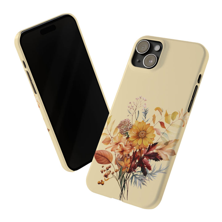 Slim Fall Autumn Leaves Gift for Her Cute Phone Cases for Iphone 16 | iPhone 15 Case | iPhone 15 Pro Max Case, Iphone 14, Iphone 14 Pro Max, Iphone 13, Slim - Studio40ParkLane
