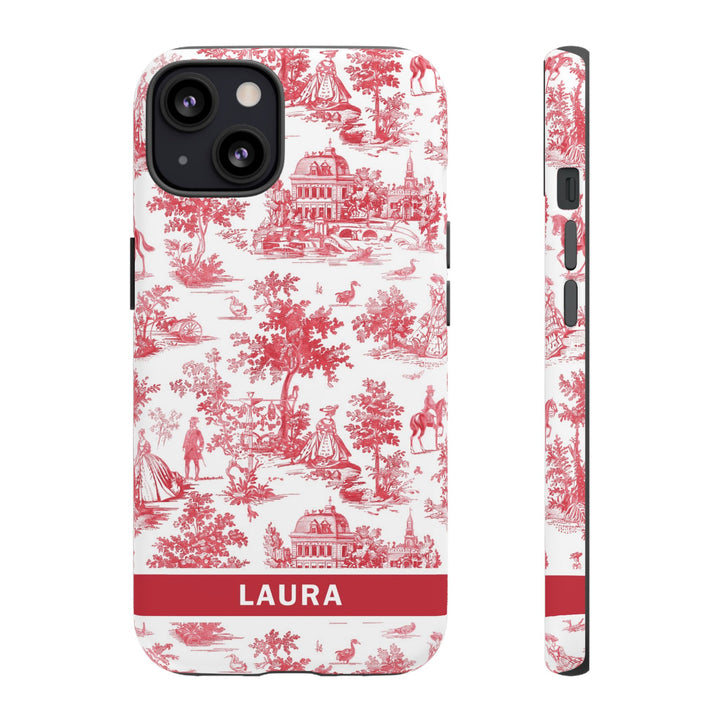 Premium Tough Personalized Initial Custom Gift Cute Phone Cases for Samsung Galaxy S24, S23, S22, S21 Plus, Ultra, Iphone 16, 15, 14 Pro Max - Studio40ParkLane