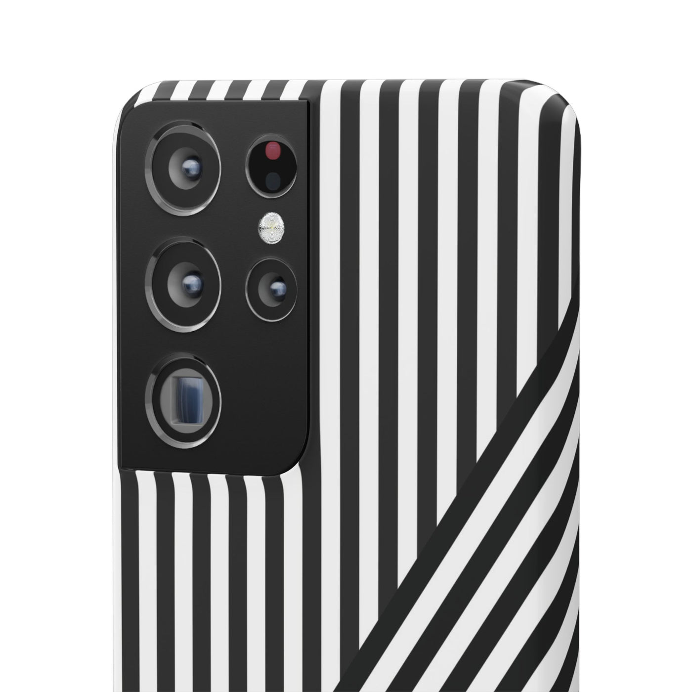 Aesthetic Black White Stripes Cute Phone Case Sleek Snap - For iPhone 17 Pro Max iPhone 16 Pro iPhone 15 Iphone 14 Plus 13 Pro 12 11 10 Gift - Studio40ParkLane