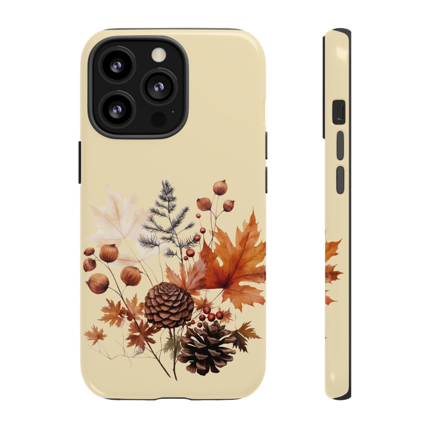 Fall Leaves Foliage Cute Phone Case for, Samsung Galaxy S24, S23, S22, S21, IPhone 16 Case | Iphone 15, Iphone 14, IPhone 13 Case Mom Dad Gift