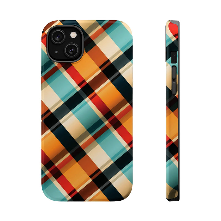 Checkered Plaid Magsafe Gift for Her Cute Phone Case for Iphone, | iPhone 16 | iPhone 15 Pro Max, Iphone 14 Pro Max, 13 12 11 10 9 8 7 - Studio40ParkLane