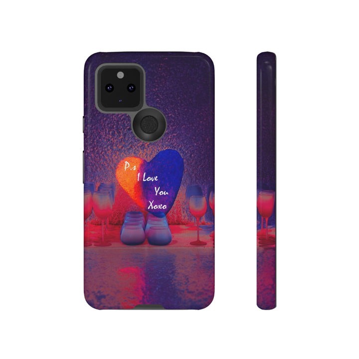 Cute Samsung Case | Cool Iphone Case | PS I love You - Heart, Samsung S24, S23, S22, S21, IPhone 15 Case | Iphone 14 Case, Iphone 13 Case - Studio40ParkLane