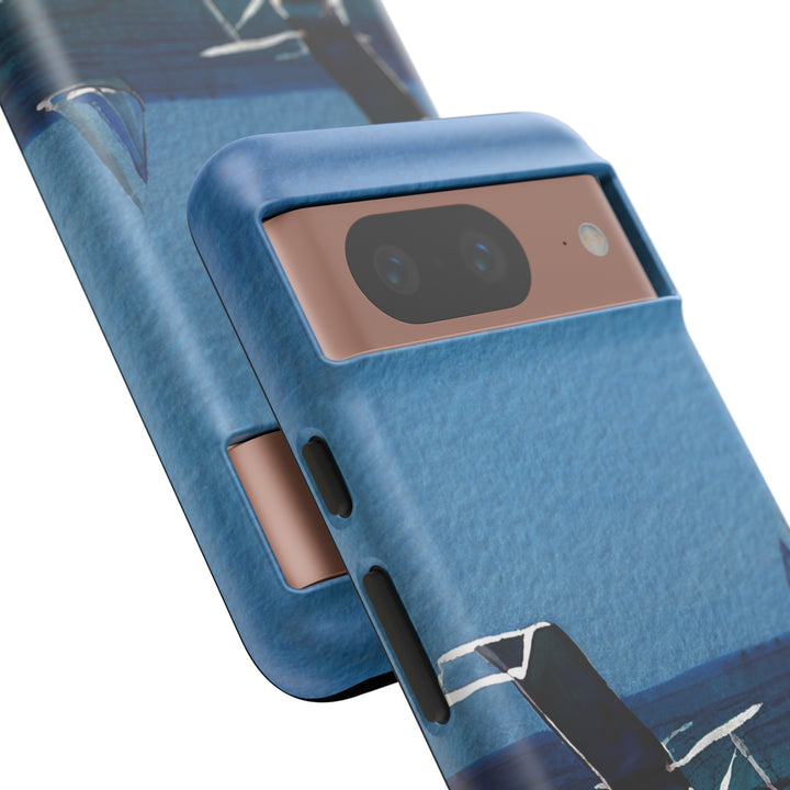 Cute Samsung Case | Cool Iphone Case | Summer Blue Beach Chair, Samsung S24, S23, S22, S21, IPhone 15 Case | Iphone 14 Case, Iphone 13 Case - Studio40ParkLane