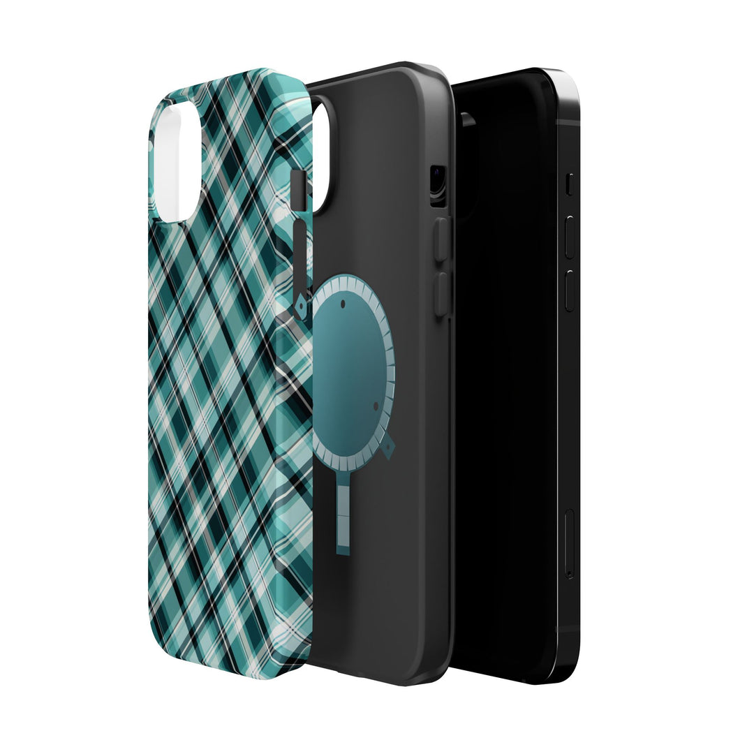 Checkered Plaid Magsafe Gift for Her Cute Phone Case for Iphone, | iPhone 16 | iPhone 15 Pro Max, Iphone 14 Pro Max, 13 12 11 10 9 8 7 - Studio40ParkLane