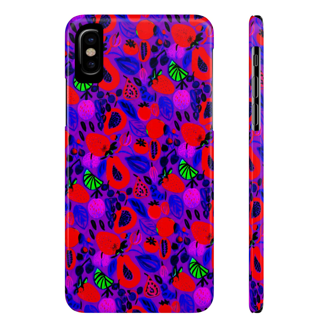 Slim Trendy Fall Fruit Gift for Her Cute Phone Cases for Iphone 16 | iPhone 15 Case | iPhone 15 Pro Max Case, Iphone 14, Iphone 14 Pro Max, Iphone 13, Slim - Studio40ParkLane