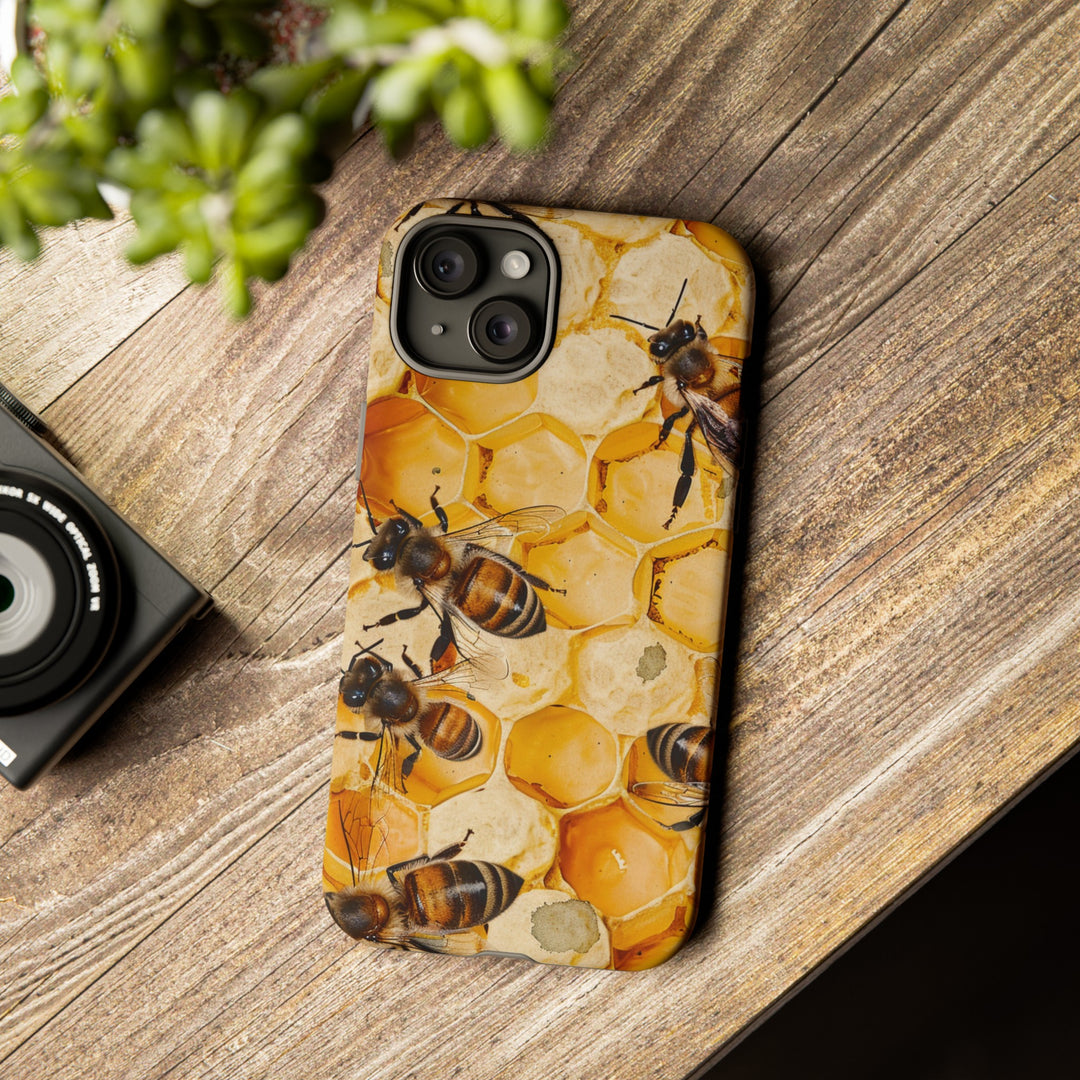 Cute Samsung Case | Cool Iphone Case | Honey Bees, Samsung S24, S23, S22, S21, IPhone 15 Case | Iphone 14 Case, Iphone 13 Case - Studio40ParkLane