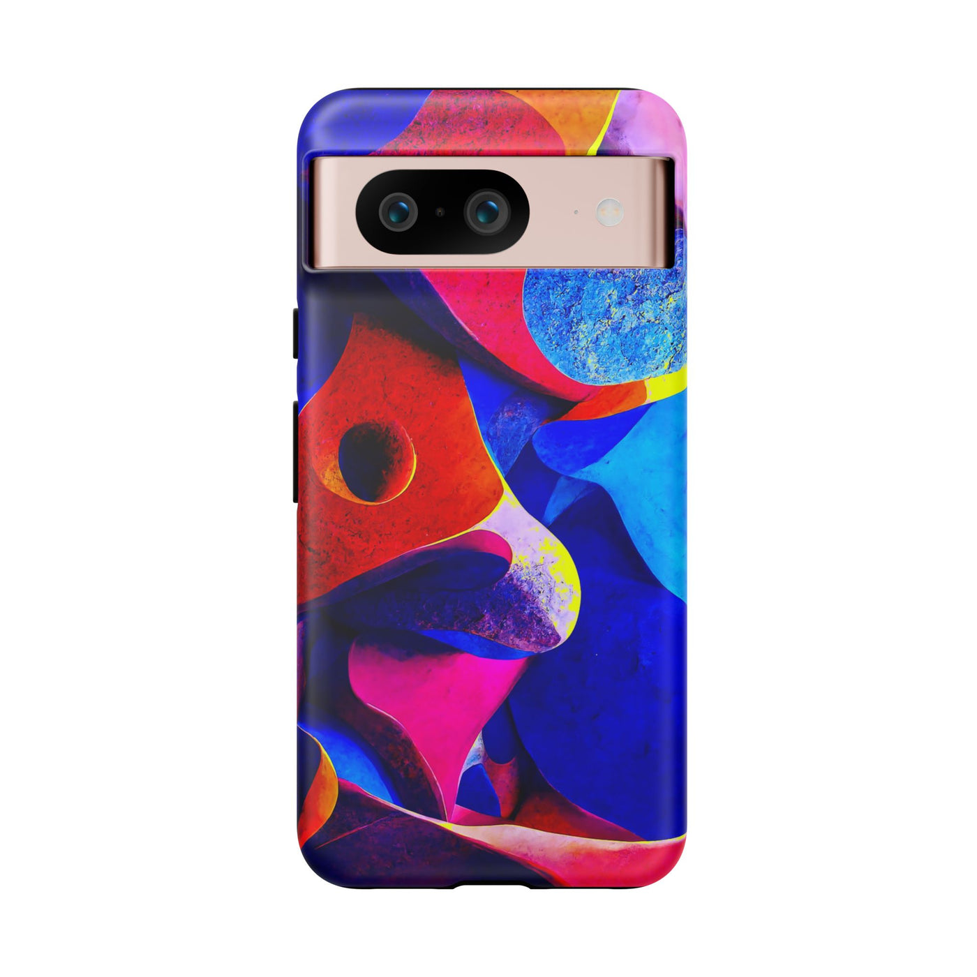 Impact Resistant, Abstract Shapes, Cute Phone Cases for Samsung S24, S23, S22, S21, IPhone 15 pro Iphone 14 pro Iphone 13 IPhone 12 Iphone 11