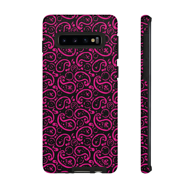 Samsung Galaxy Phone Case | Galaxy S23, S22, S21, S20 | Luxury Case Double Layered | Impact Resistant | Fashionable - Paisley 3 - Studio40ParkLane