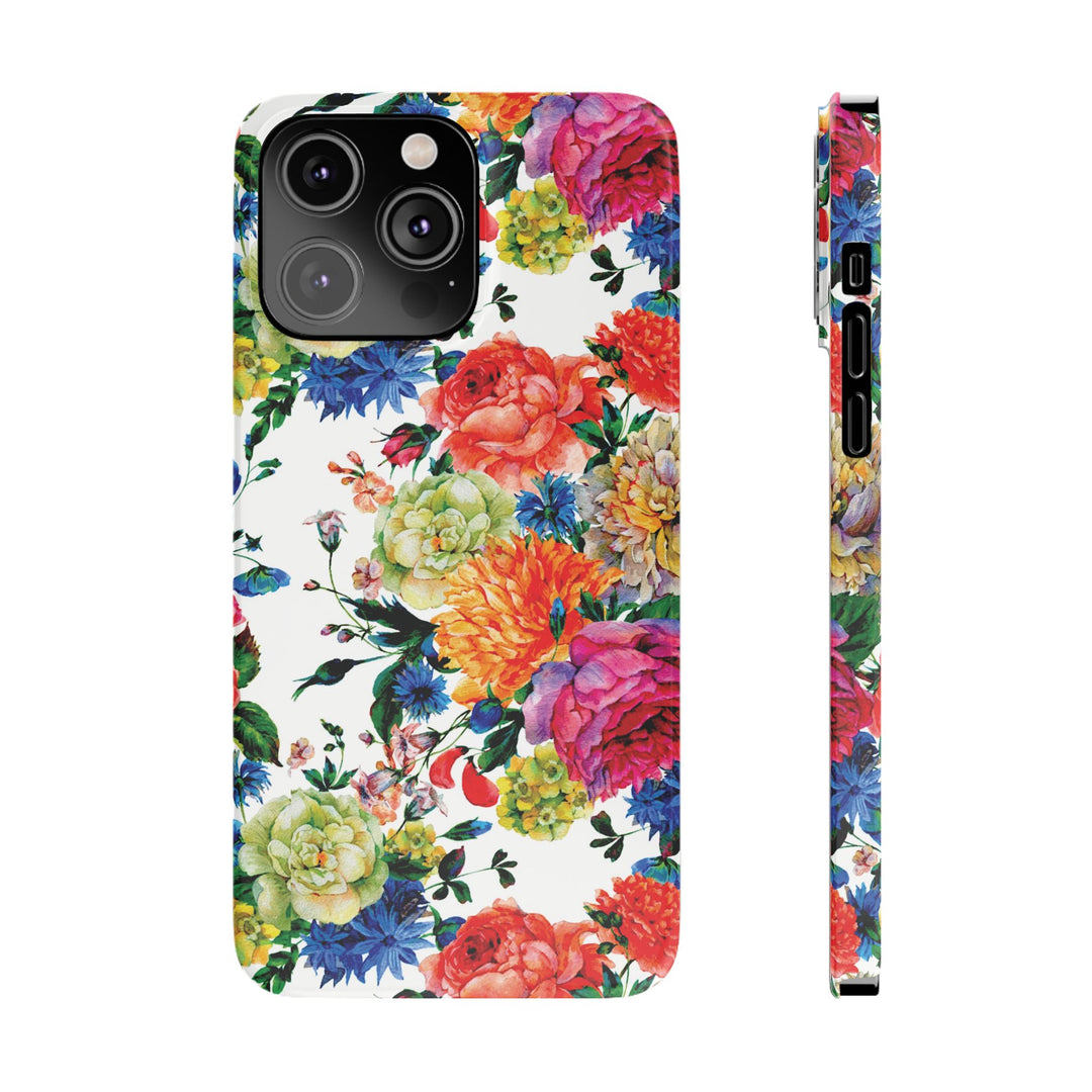 Slim Spring Flowers Gift for Her Cute Phone Cases for Iphone 16 Pro Max | iPhone 15 Case | iPhone 15 Pro Max Case, Iphone 14, 13, 12, 11, 10, 8, 7 - Studio40ParkLane