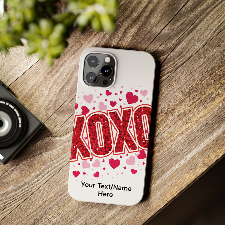 Slim Custom Personalized Valentine Love Gift for Her Cute Phone Cases for Iphone 16 Pro Max | iPhone 15 Case | iPhone 15 Pro Max Case, Iphone 14, 13, 12, 11, 10, 8, 7 - Studio40ParkLane