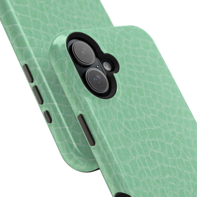 Non Leather Mint Color Pattern Magsafe Cute Phone Case for Iphone Gift for Her, | iPhone 15 Case | iPhone 15 Pro Max Case, Iphone 14, Iphone 14 Pro Max, Iphone 13, Iphone 16 - Studio40ParkLane