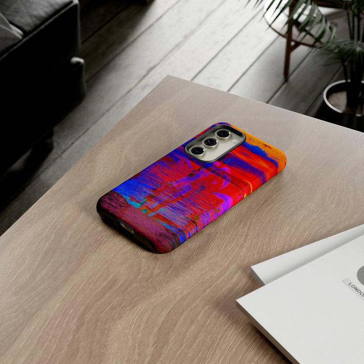 Cute Samsung Phone Case | Aesthetic Samsung Phone Case | Dance Sunset Colorful | Galaxy S23, S22, S21, S20 | Luxury Double Layer | Cool - Studio40ParkLane
