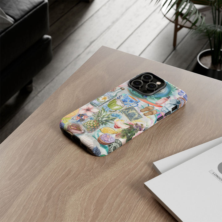 Impact Resistant, Travel Coquette Collage, Cute Phone Cases for Samsung S24, S23, S22, S21, IPhone 15 pro Iphone 14 pro Iphone 13 IPhone 12 Iphone 11 - Studio40ParkLane