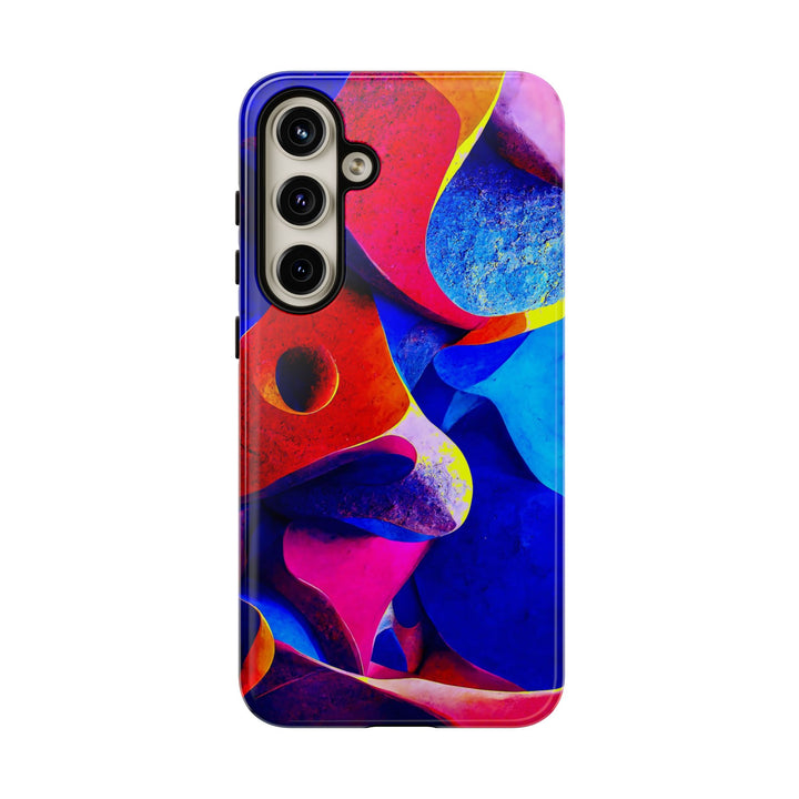 Impact Resistant, Abstract Shapes, Cute Phone Cases for Samsung S24, S23, S22, S21, IPhone 15 pro Iphone 14 pro Iphone 13 IPhone 12 Iphone 11 - Studio40ParkLane