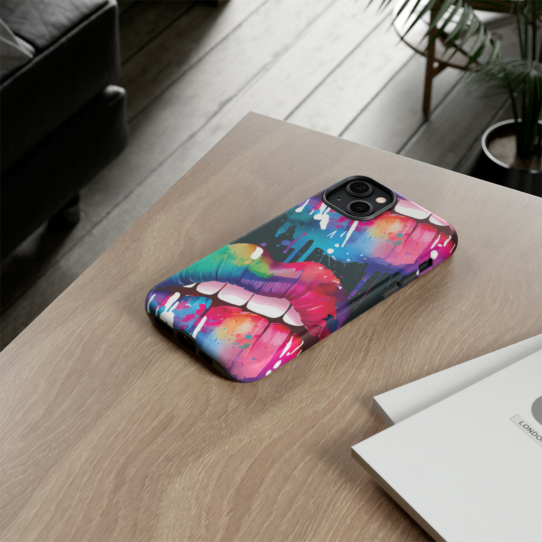 Cute IPhone Case | iPhone 15 Case | iPhone 15 Pro Max Case, Iphone 14 Case, Iphone 14 Pro Max Case IPhone Case for Art Lovers, Lips Smile - Studio40ParkLane
