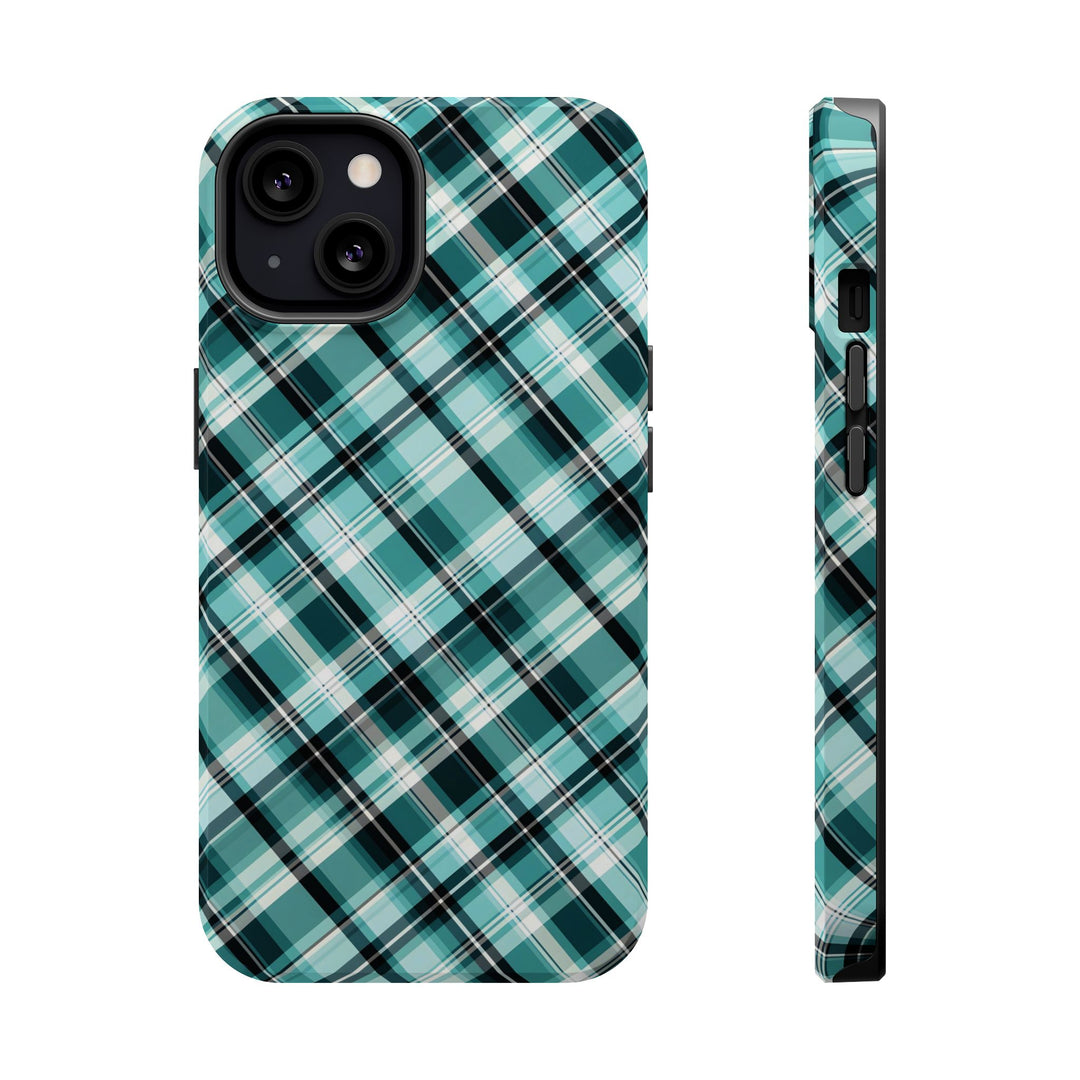 Checkered Plaid Magsafe Gift for Her Cute Phone Case for Iphone, | iPhone 16 | iPhone 15 Pro Max, Iphone 14 Pro Max, 13 12 11 10 9 8 7 - Studio40ParkLane