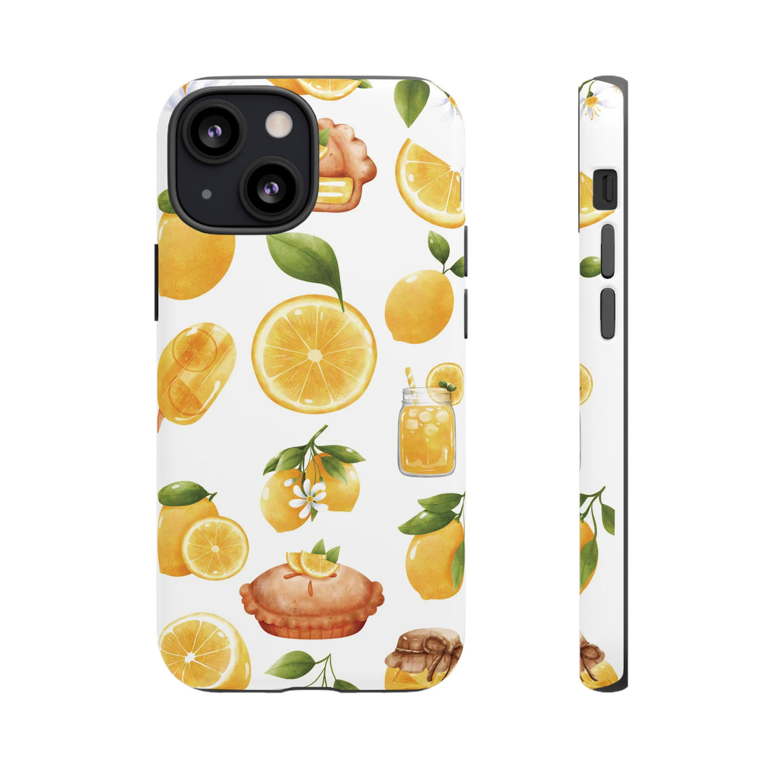 Cute IPhone Case | Summer Fruit Lemon, iPhone 15 Case | iPhone 15 Pro Case, Iphone 14 Case, Iphone 14 Pro Max Case, Protective Iphone Case - Studio40ParkLane