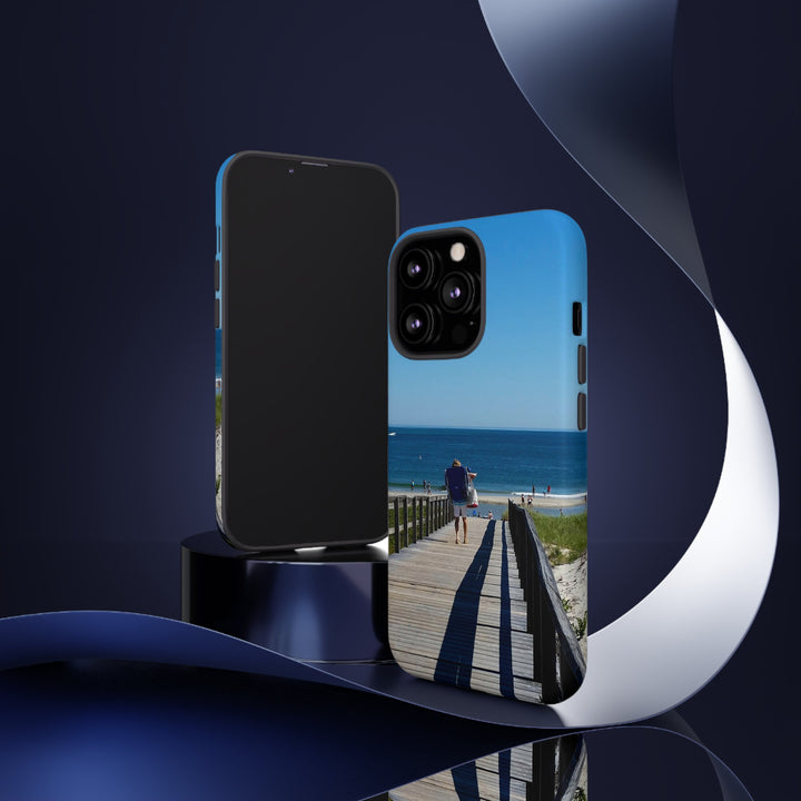 Cute Samsung Case | Cool Iphone Case | Summer Beach Walk, Samsung S24, S23, S22, S21, IPhone 15 Case | Iphone 14 Case, Iphone 13 Case - Studio40ParkLane