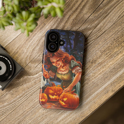 Autumn Fall Pumpkin Fairy Gift for Her Cute Phone Case for, Samsung Galaxy S24, S23, S22, S21, IPhone 16 Case | Iphone 15, Iphone 14, IPhone 13 Case