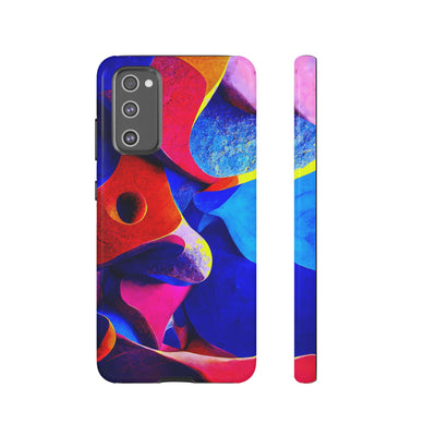 Impact Resistant, Abstract Shapes, Cute Phone Cases for Samsung S24, S23, S22, S21, IPhone 15 pro Iphone 14 pro Iphone 13 IPhone 12 Iphone 11