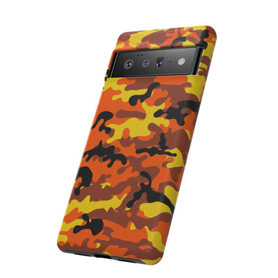 Impact Resistant, Fall camo Camouflage, Cute Phone Cases for Samsung S24, S23, S22, S21, IPhone 15 pro Iphone 14 pro Iphone 13 IPhone 12 Iphone 11