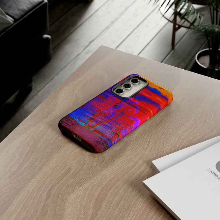 Cute Samsung Phone Case | Aesthetic Samsung Phone Case | Dance Sunset Colorful | Galaxy S23, S22, S21, S20 | Luxury Double Layer | Cool - Studio40ParkLane