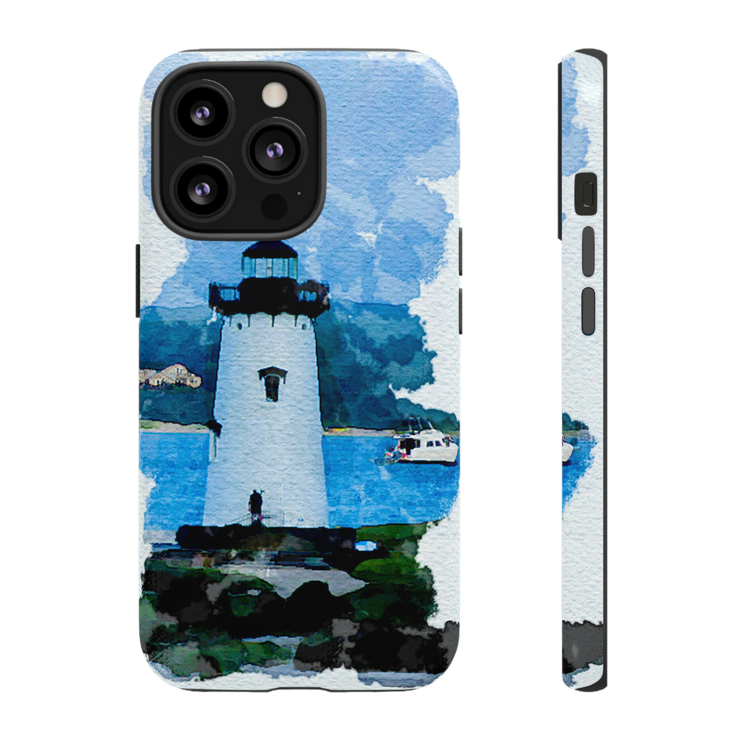 Cool Phone Case | Summer Lighthouse, For iPhone 15 Case | iPhone 15 Pro Case, Iphone 14 Case, Iphone 14 Pro Max Case, Protective Iphone Case - Studio40ParkLane