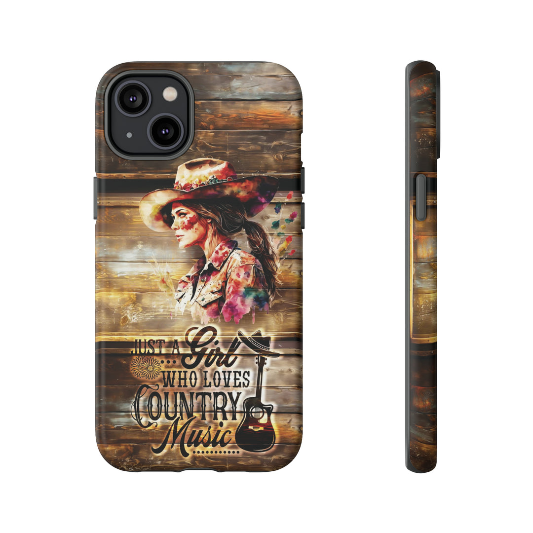 Cute IPhone Case | Country Music Girl iPhone 15 Case | iPhone 15 Pro Case, Iphone 14 Case, Iphone 14 Pro Max Case, Protective Iphone Case - Studio40ParkLane