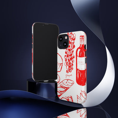 Impact Resistant, Italian French, Cute Phone Cases for Samsung S24, S23, S22, S21, IPhone 15 pro Iphone 14 pro Iphone 13 IPhone 12 Iphone 11