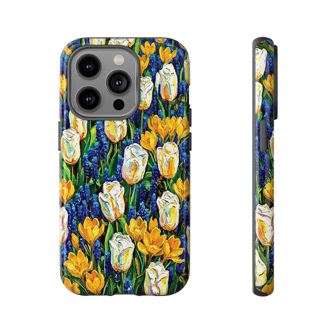 Tough Cute Spring Flowers Phone Case, for IPhone 17 Pro Max | Iphone 17 Air, Iphone 16, IPhone 15, 14 13 12, Samsung Galaxy S26, S25, S24, S23 - Studio40ParkLane