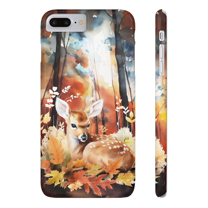 Slim Fall Autumn Forest Deer Gift for Her Cute Phone Cases for Iphone 16 | iPhone 15 Case | iPhone 15 Pro Max Case, Iphone 14, Iphone 14 Pro Max, Iphone 13, Slim - Studio40ParkLane