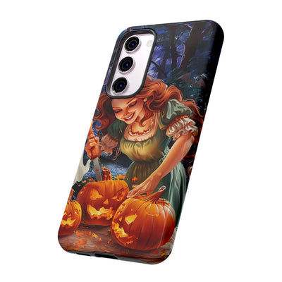 Autumn Fall Pumpkin Fairy Gift for Her Cute Phone Case for, Samsung Galaxy S24, S23, S22, S21, IPhone 16 Case | Iphone 15, Iphone 14, IPhone 13 Case